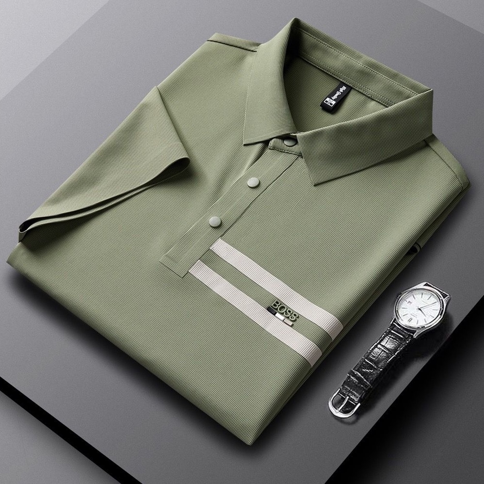تیشرت یقه دار BOSS