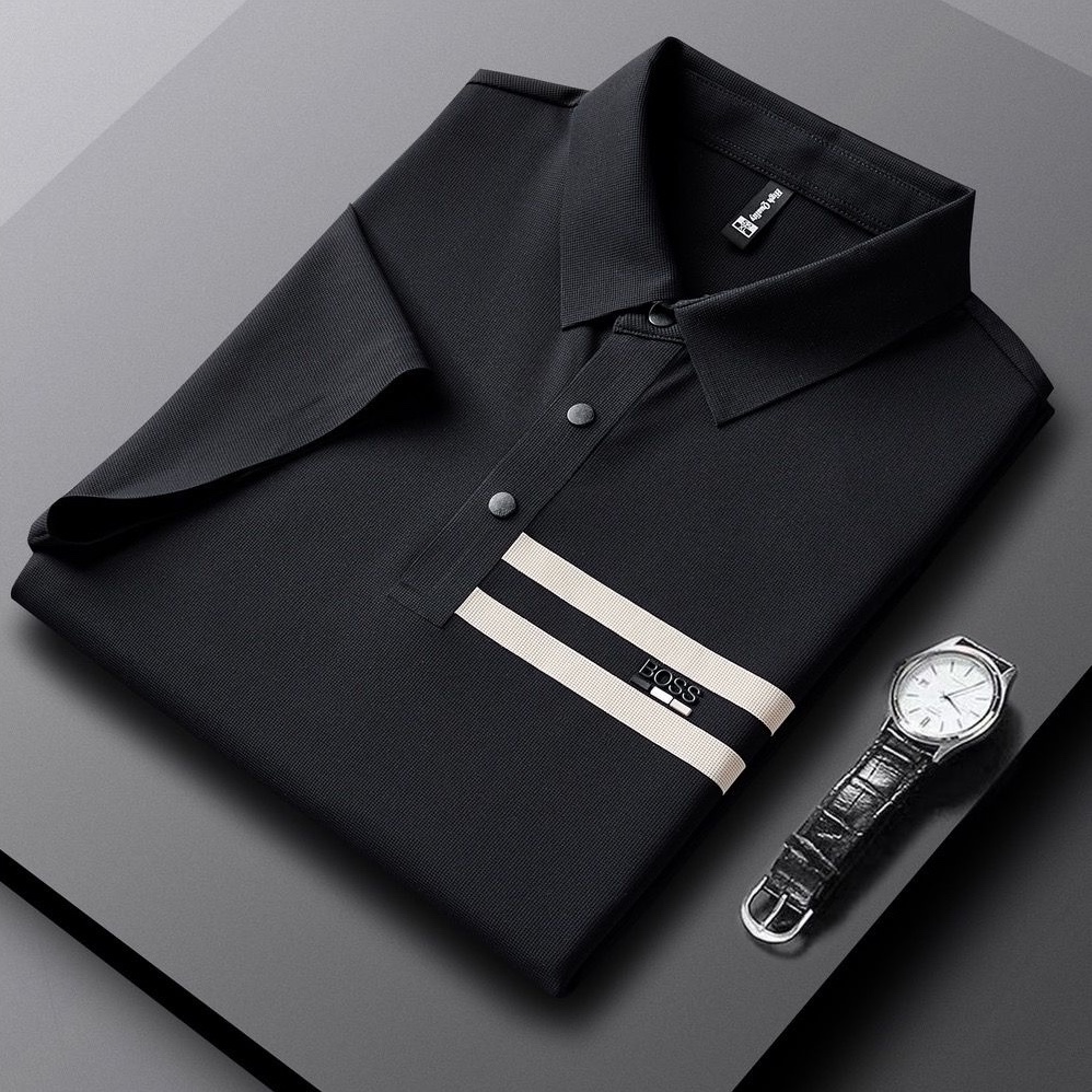 تیشرت یقه دار BOSS