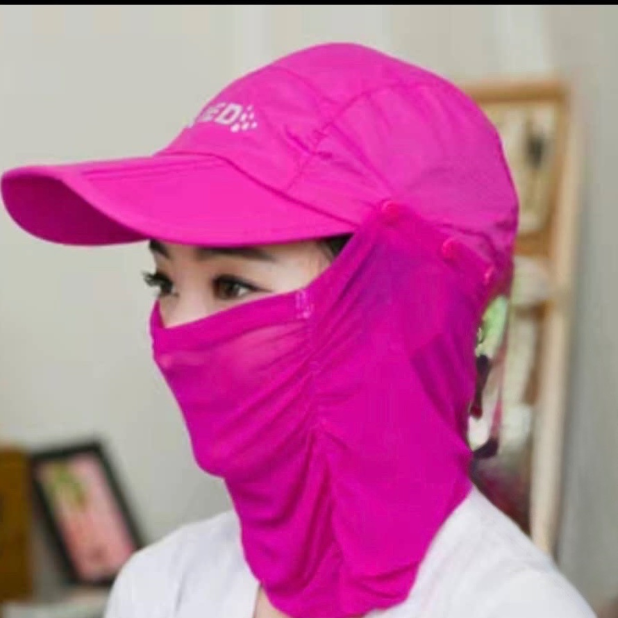 کلاه نقابدار آفتاب گیر
