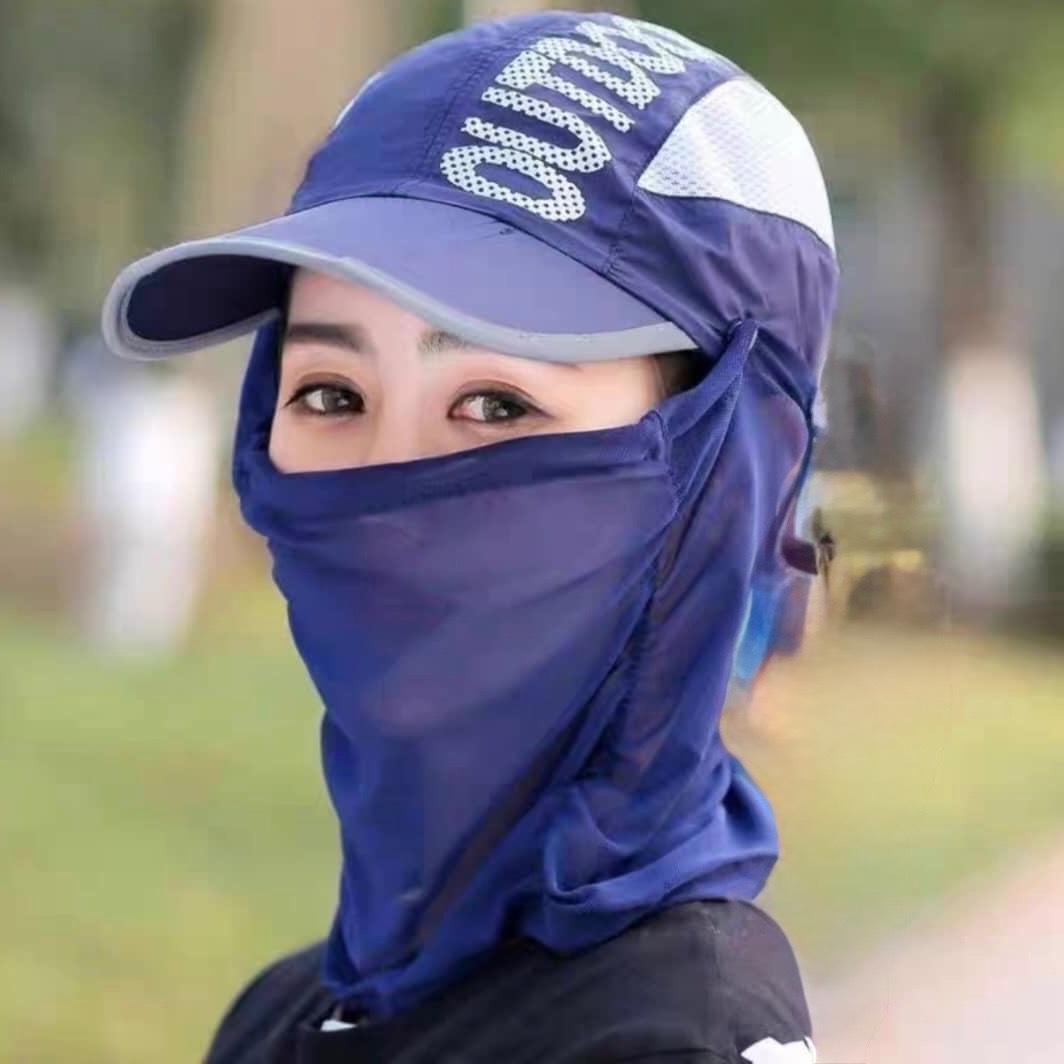 کلاه نقابدار آفتاب گیر