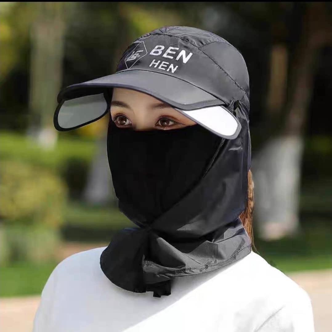 کلاه نقابدار آفتاب گیر