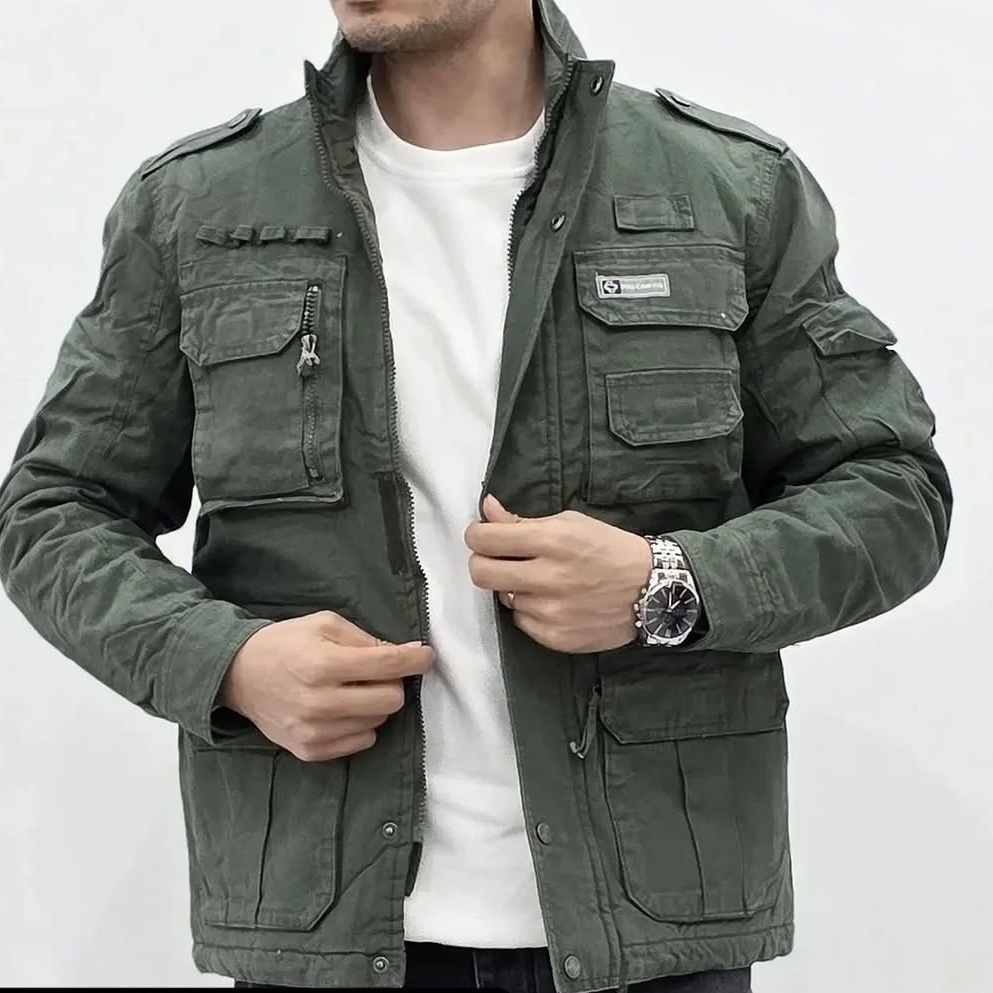 اورکت مردانه کتان برزنتی پاییزه