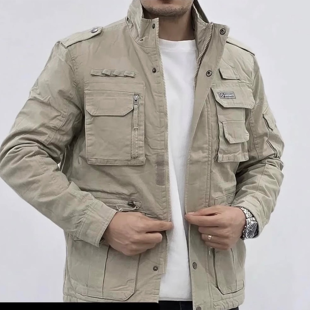 اورکت مردانه کتان برزنتی پاییزه