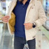 کاپشن مردانه داخل خز کتان سنگشور