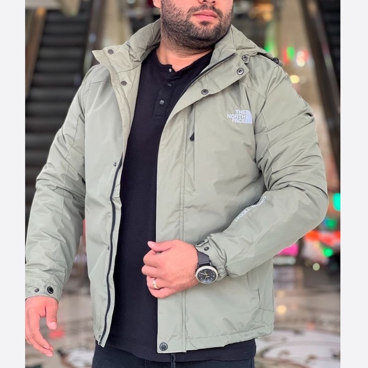 کاپشن مردانه اسپرت پاییزه نورث فیس شیک