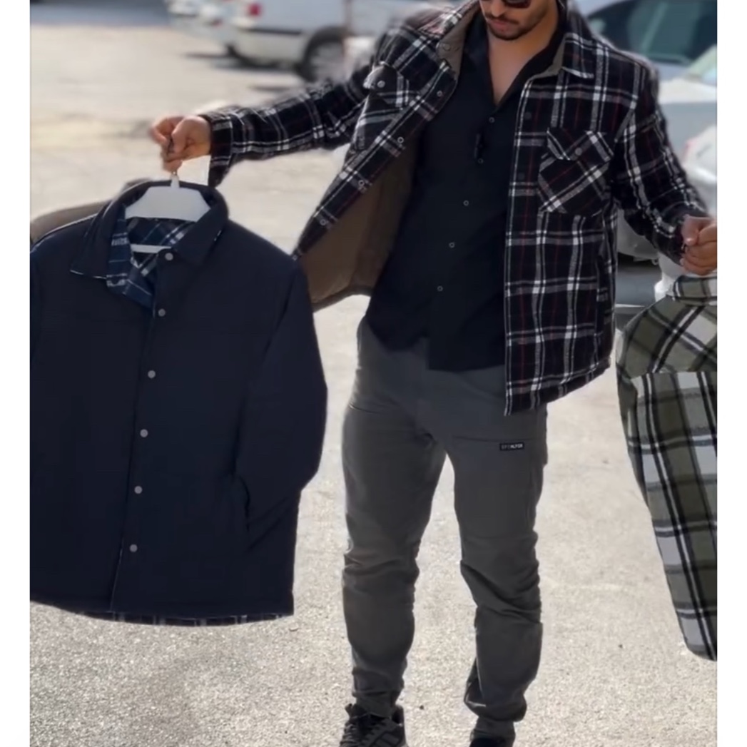 کاپشن پسرانه طرح پیراهن شرکت OUTDOOR