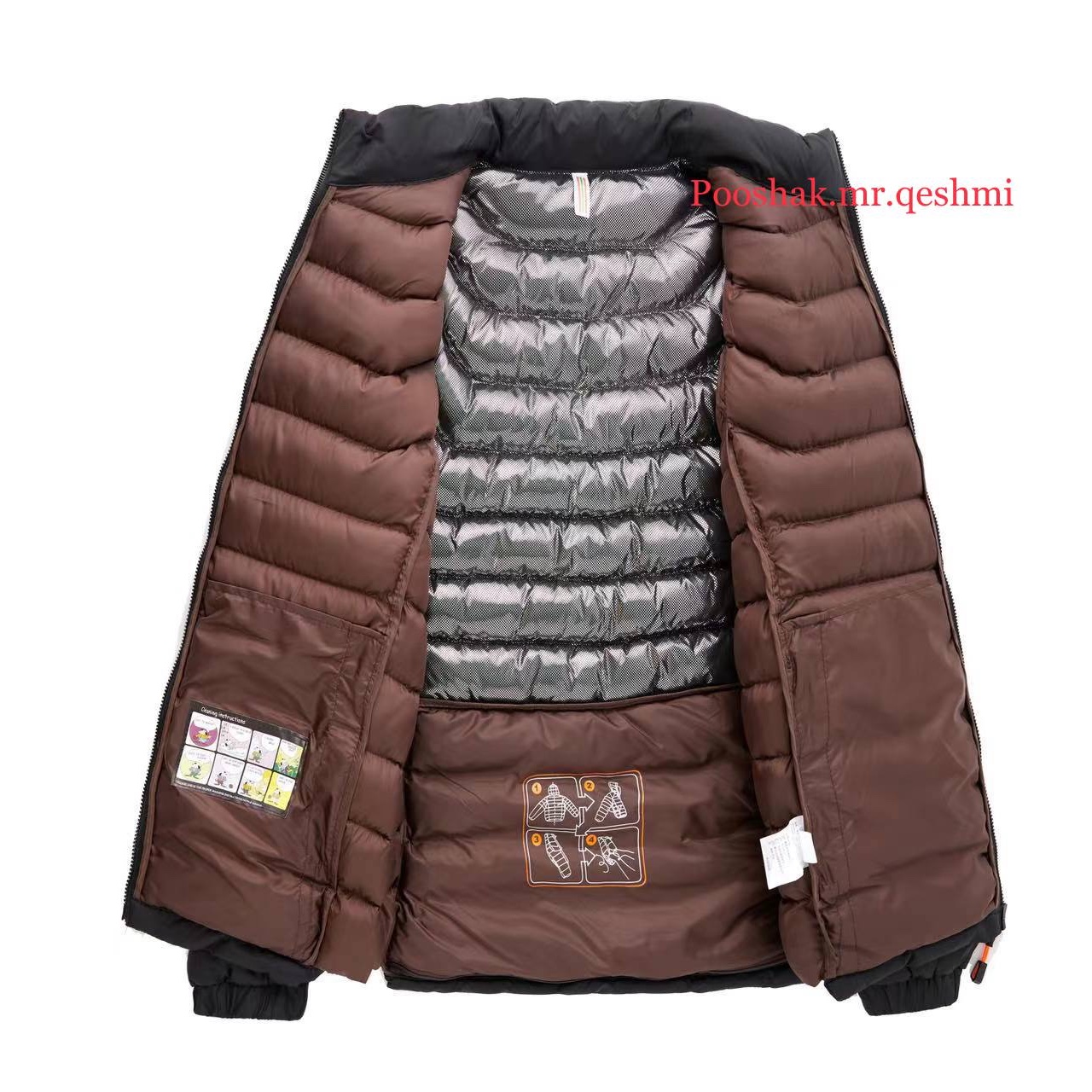 کاپشن مردانه نورث فیس اسپرت تاشو (قابلیت جمع شدن ) کد2266