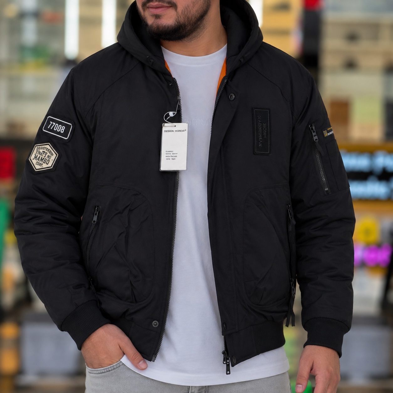 کاپشن خلبانی در سه رنگ و طرح