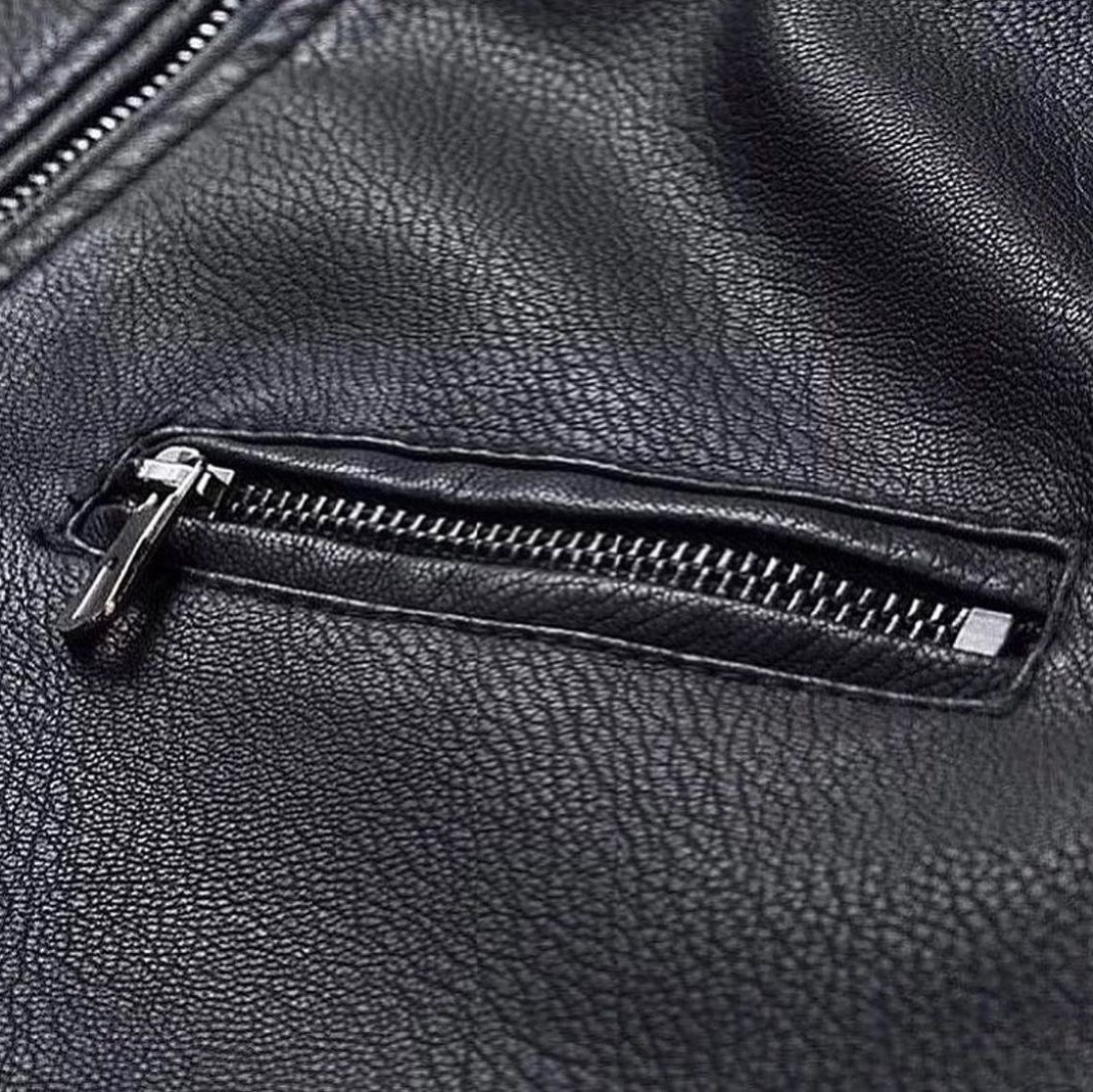 کاپشن چرم مردانه وارداتی درجه یک کد 635