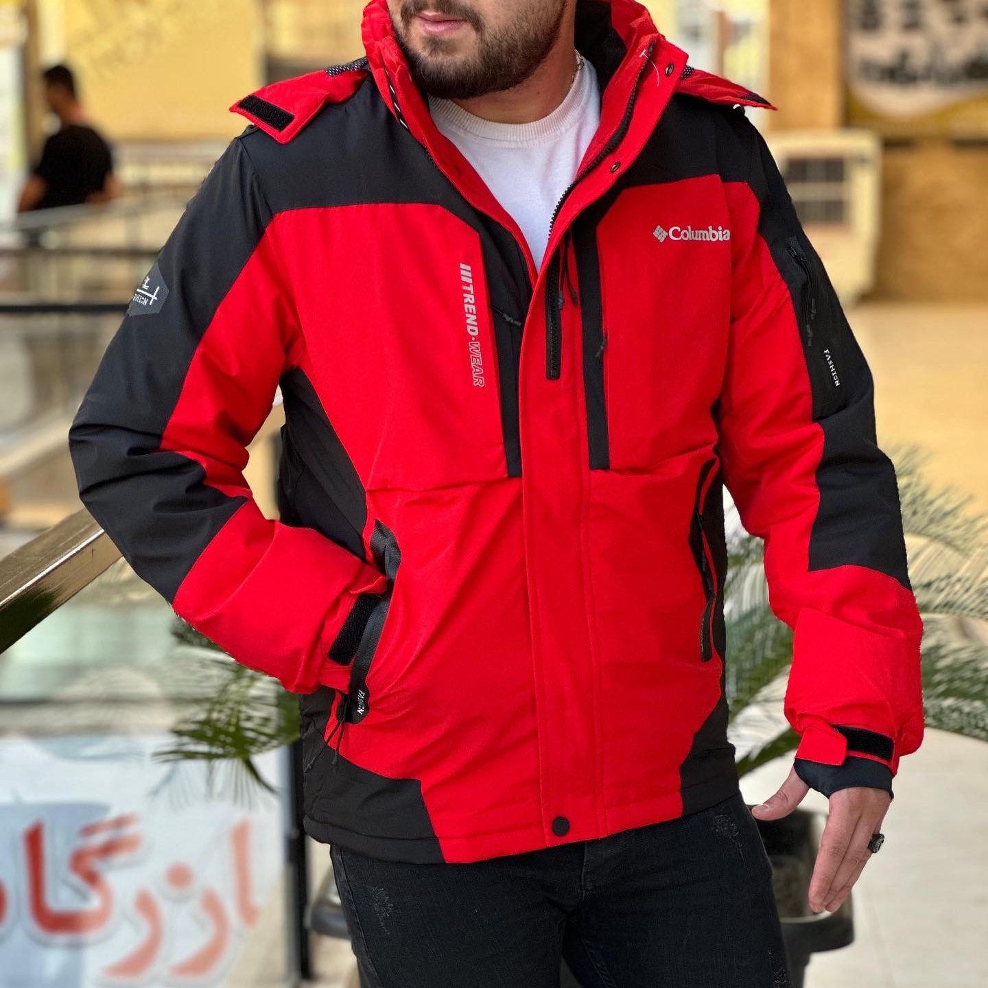 کاپشن مردانه کلمبیا برای مناطق سرد