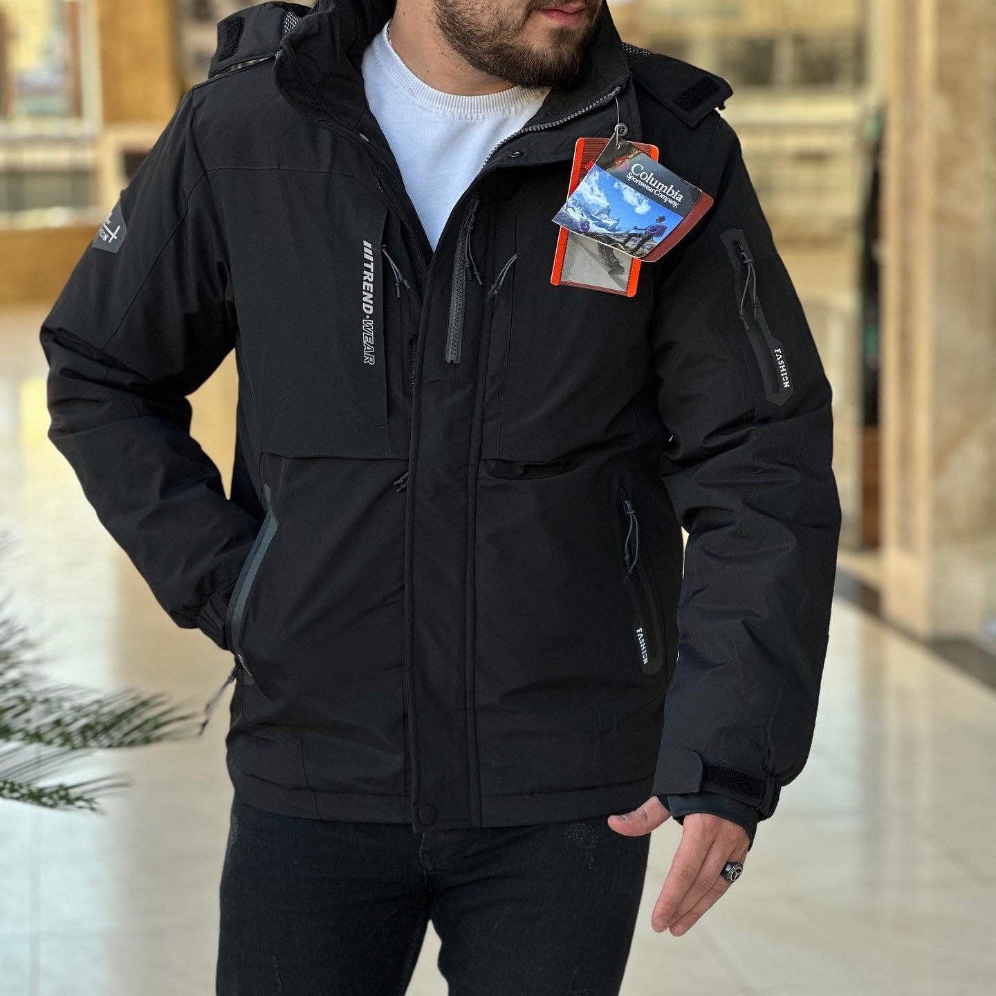 کاپشن مردانه کلمبیا برای مناطق سرد