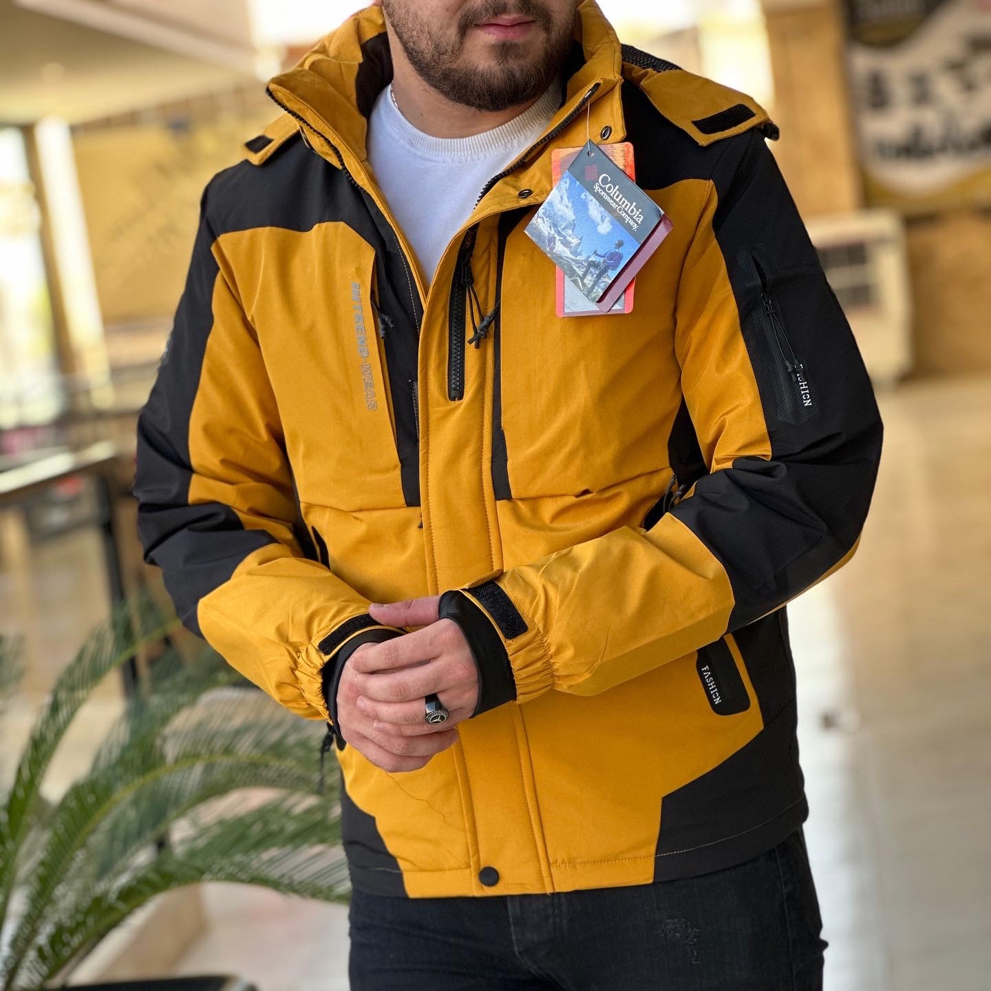 کاپشن مردانه کلمبیا برای مناطق سرد