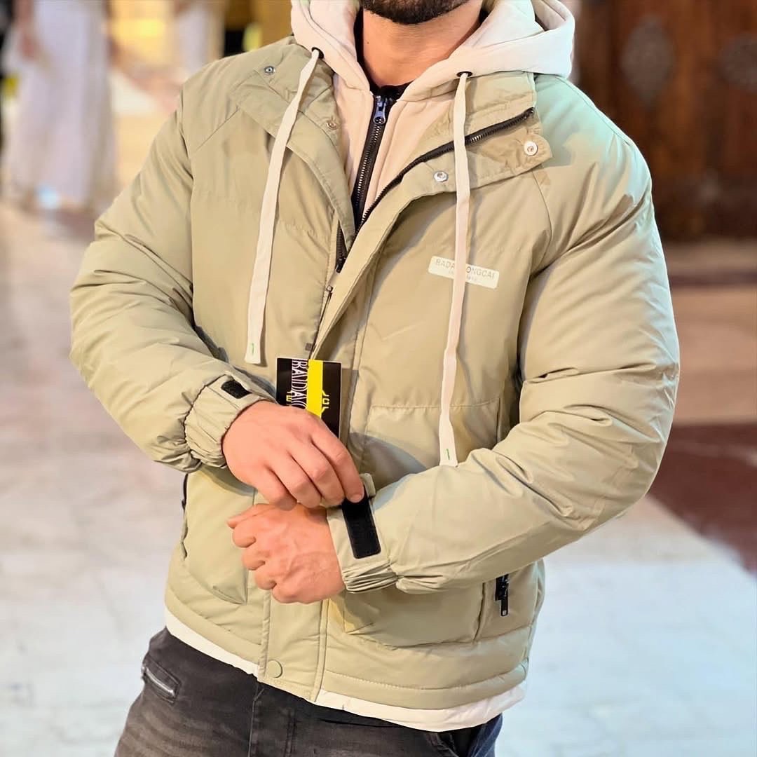 کاپشن مردانه اسپرت ضدآب و ضدباد در رنگ بندی متنوع